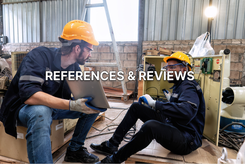 Reference and Reviews from Roofing Customers